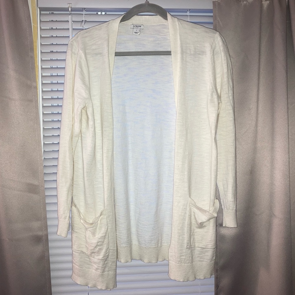 Jcrew open cardigan